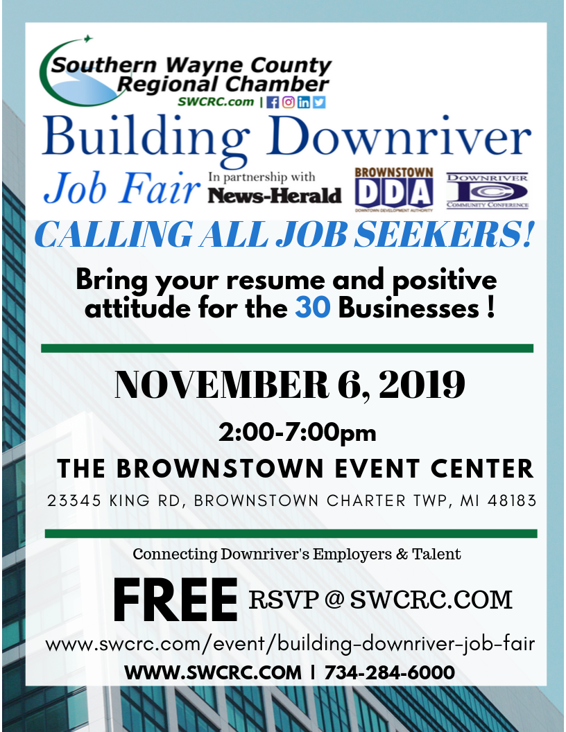 building downriver job fair swcrc what to bring in a job fair